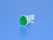  12V T10 GREEN 1COB 