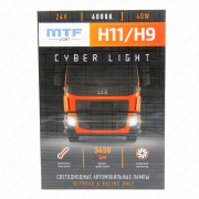 ��������� ������������ 24V H11/H9 CYBER LIGHT 6000K DP11K6 MTF