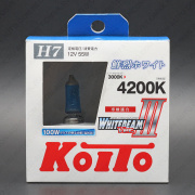  12V H7 55W (100W) 4200K WHITEBEAM III (-) P0755W Koito