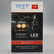 ��������� ������������ 12V H3 RETROFIT 3500K RT03K4 MTF