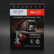 ��������� ������������ 24V H4 MaxBeam 6000K MB04K6-24 MTF