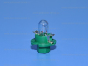  12V 2W BX8.4d GREEN 82201 