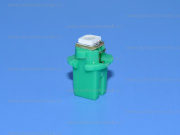   12V  T5 B8.3D GREEN 1SMD 5050 