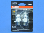   12V P21W BAU15s LED PREMIUM AMBER 7557YE (-, ) Osram