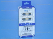   12V 31 WHITE 5000K 3SMD T31M5PT MTF