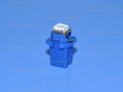   12V  T5 B8.3D BLUE 1SMD 5050 