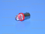   24V BA9s RED 1LED-L UU