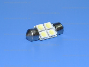   12V 31 WHITE 4SMD 5050 