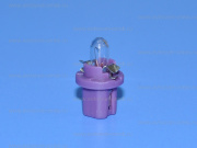 ��������� 12V BAX0,4W BX8.5d Blue lilac 17006 Narva