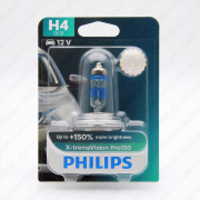  12V H4 60/55W+150% X-TREME VISION PRO () 12342XVP Philips