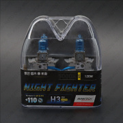  12V H3 55W (120W) 5000K NIGHT FIGHTER (-) AB5003 Avantech