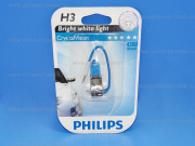 ��������� 12V H3 55W 4300K CRYSTAL VISION (��) 12336CV Philips