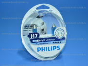  12V H7 55W 4300K CRYSTAL VISION (2+2 -) 12972CVSM Philips