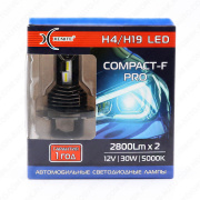 ��������� ������������ 12V H4 30W 2800Lm 5000K Compact-F PRO Xenite