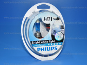  12V H11 55W 4300K CRYSTAL VISION (2+2 -) 12362CVSM Philips