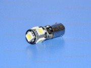   12V Ba9s WHITE 5SMD 5050 CanBus D-LUMINA