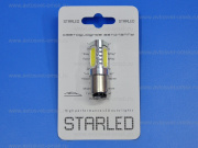   12-24V P21/5W 6W WHITE StarLed