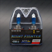  12V H11 55W (100W) 5000K NIGHT FIGHTER (-) AB5011 Avantech