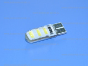   12V T10 WHITE 6SMD 5730 Crystal UU