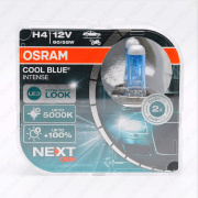  12V H4 60/55W+100% 5000K COOL BLUE INTENSE NEXT (-) 64193CBN-HCB Osram