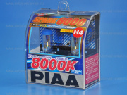  12V H4 60/55W 8000K SPARK (-) H-296 PIAA