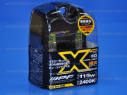  12V H3 55W (115W) 2400K YELLOW (-) XY33 IPF