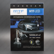 ��������� ������������ 12V H11/H8/H9/H16 MaxBeam 6000K MB11S6 MTF