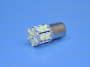   12V P21W WHITE 18SMD 7014 UU