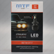 ��������� ������������ 12V H7/H18 RETROFIT 3500K RT07K4 MTF