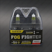  12V H27/2 27W (50W) 3000K FOG FIGHTER (-) AB3028 Avantech