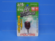  12V W21/5W + LENS RED (L-14) Polarg