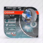  12V HB3 60W+100% 5000K COOL BLUE INTENSE NEXT (-) 9005CBN-HCB Osram