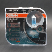  12V H7 55W+100% 5000K COOL BLUE INTENSE NEXT (-) 64210CBN-HCB Osram