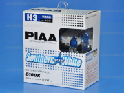  12V H3 55W (110W) 5100K SOUTHERN WHITE (-) H-511 PIAA
