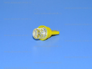   12V T10 YELLOW 1LED 