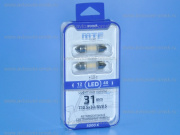 ��������� ������������ 12V �31 WHITE 5000K 3SMD T31M5PT MTF
