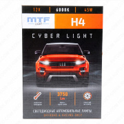   12V H4 CYBER LIGHT 6000K DP04K6 MTF