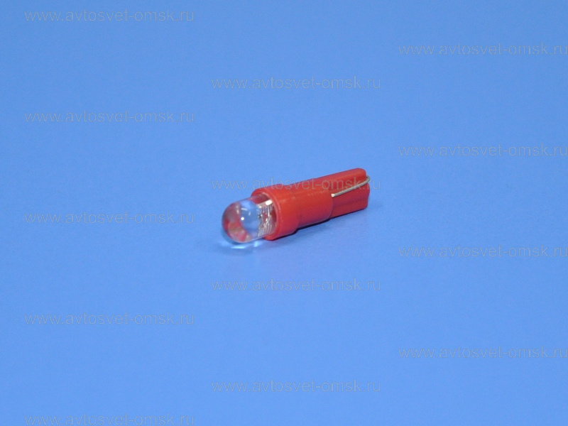 ��������� ������������ 24V T5 RED 1LED-L UU
