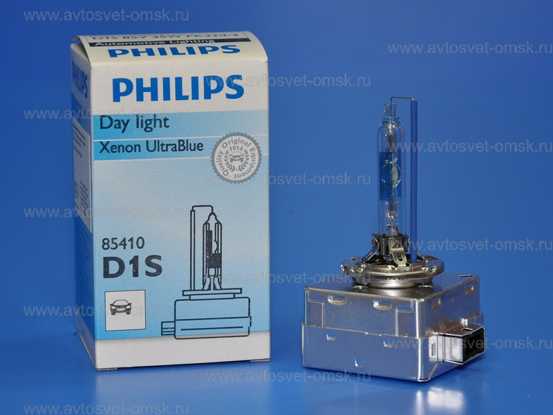 ����� ���������� D1S 6000K Ultra Blue 85410UB Philips