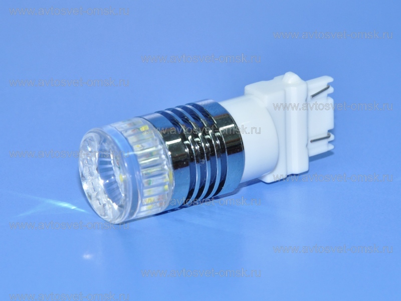 ��������� ������������ 12V P27/7W W/Y CREE 6SMD D-LUMINA