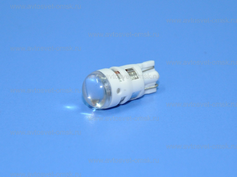 ��������� ������������ 12V T10 3W WHITE 1CREE Clear Lens D-LUMINA