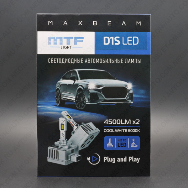 ��������� ������������ 12-24V D1S MaxBeam 6000K MBD1S6 MTF