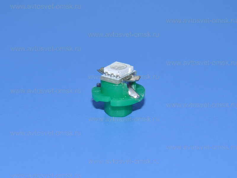 ��������� ������������ 12V �� T1/4NW GREEN 1SMD 5050 ���
