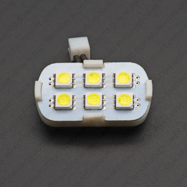 �������� ������������ 12V WHITE 6SMD 5050 607 Xenite