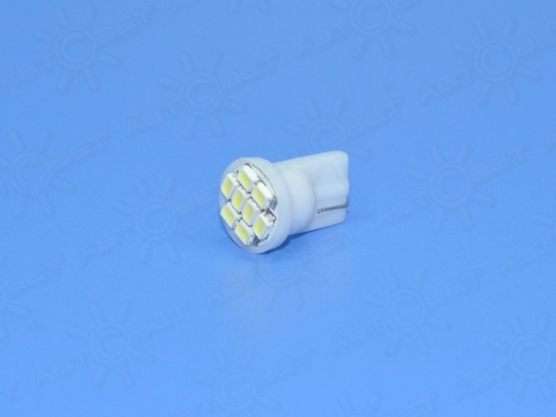 ��������� ������������ 24V T10 WHITE 8SMD 1210 UU