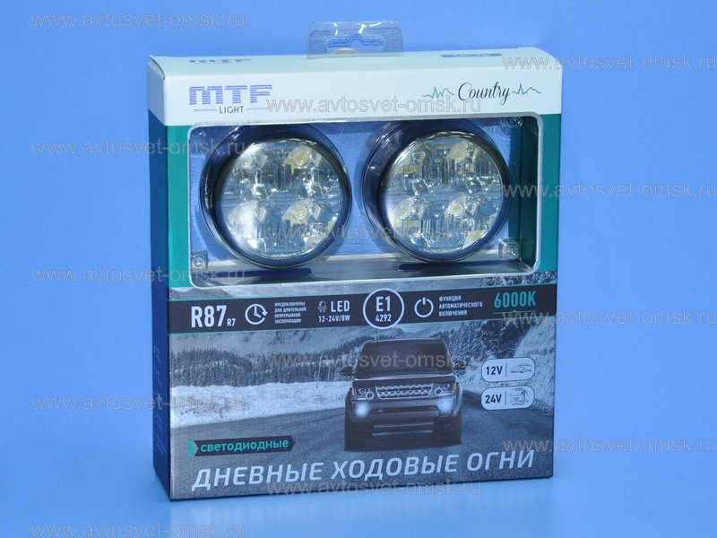 ������� ������� ���� 12/24V COUNTRY 6000K MTF
