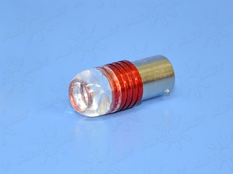 ��������� ������������ 12V P21W RED 3SMD 3030 UU