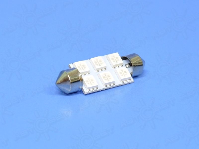 ��������� ������������ 24V �39 RED 6SMD 5050 UU
