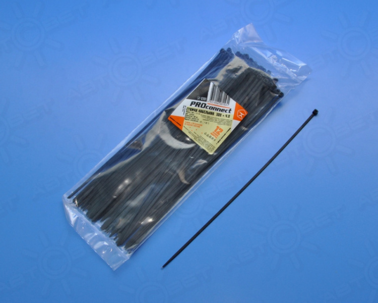 ������ ���������� 3.6*300 BLACK (100��) 57-0301 ProConnect