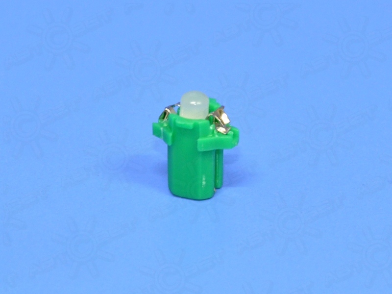 ��������� ������������ 12V �� B8.3D GREEN 1COB UU